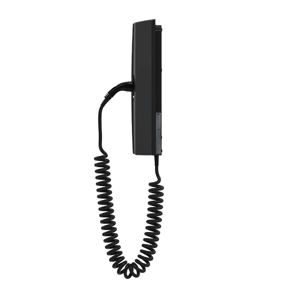 Compleo SOLO smart cable mit Spiralkabel, Schrägansicht