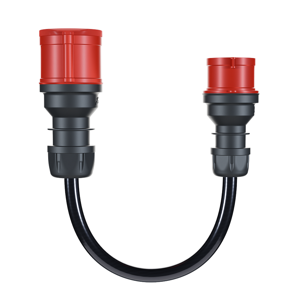 Gemini flex 22 kW auf CEE rot 16 A