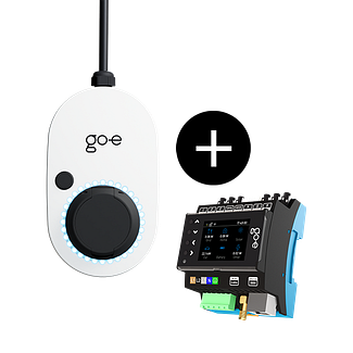 go-e Charger Gemini mit go-e Controller für PV-Überschussladen