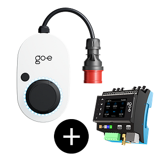 go-e Charger Gemini flex mit go-e Controller für PV-Überschussladen