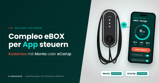 Controllare la Compleo eBOX con un'app: gratis con Monta o eCarUp