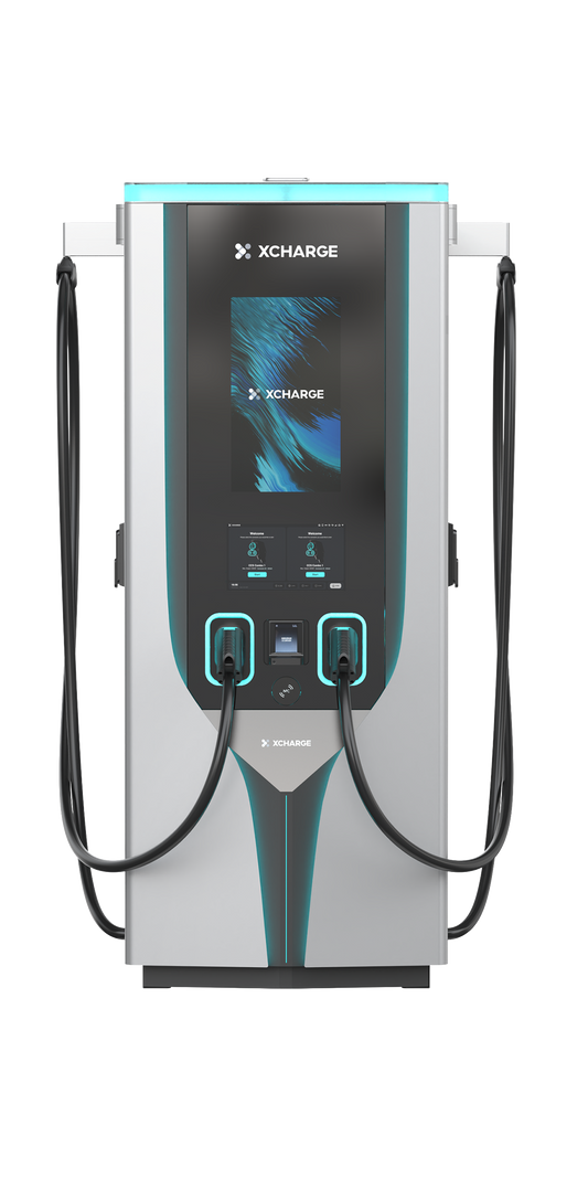 XCharge C7 400 kW mit 2 x 5.5m CCS flüssig. gekühlt