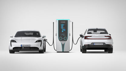 XCharge C7 400 kW mit 2 x 5.5m CCS flüssig. gekühlt