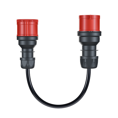 go-e Gemini flex 11 kW auf CEE rot 32 A