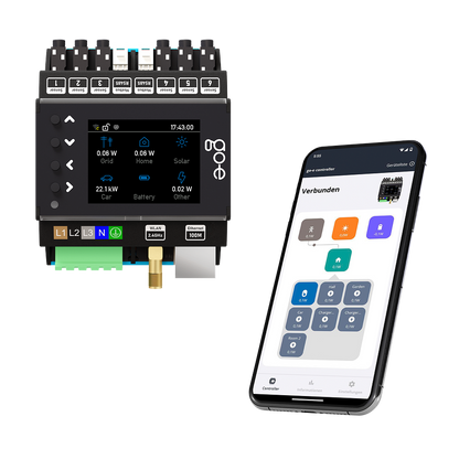 go-e Controller zur Steuerung von PV-Überschussladen und dynamischem Lastmanagement für go-e Wallboxen