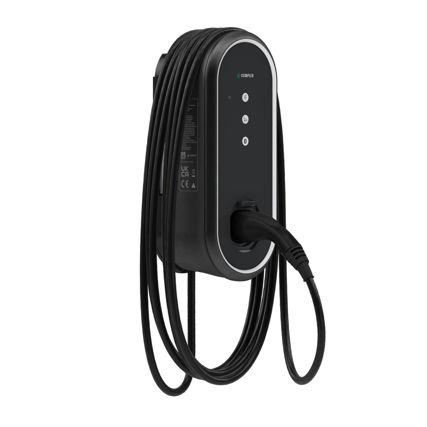 Compleo eBox professional 22 kW Wallbox – eichrechtskonforme Ladelösung mit Plug & Charge und 6,5 m Kabel für Elektroautos