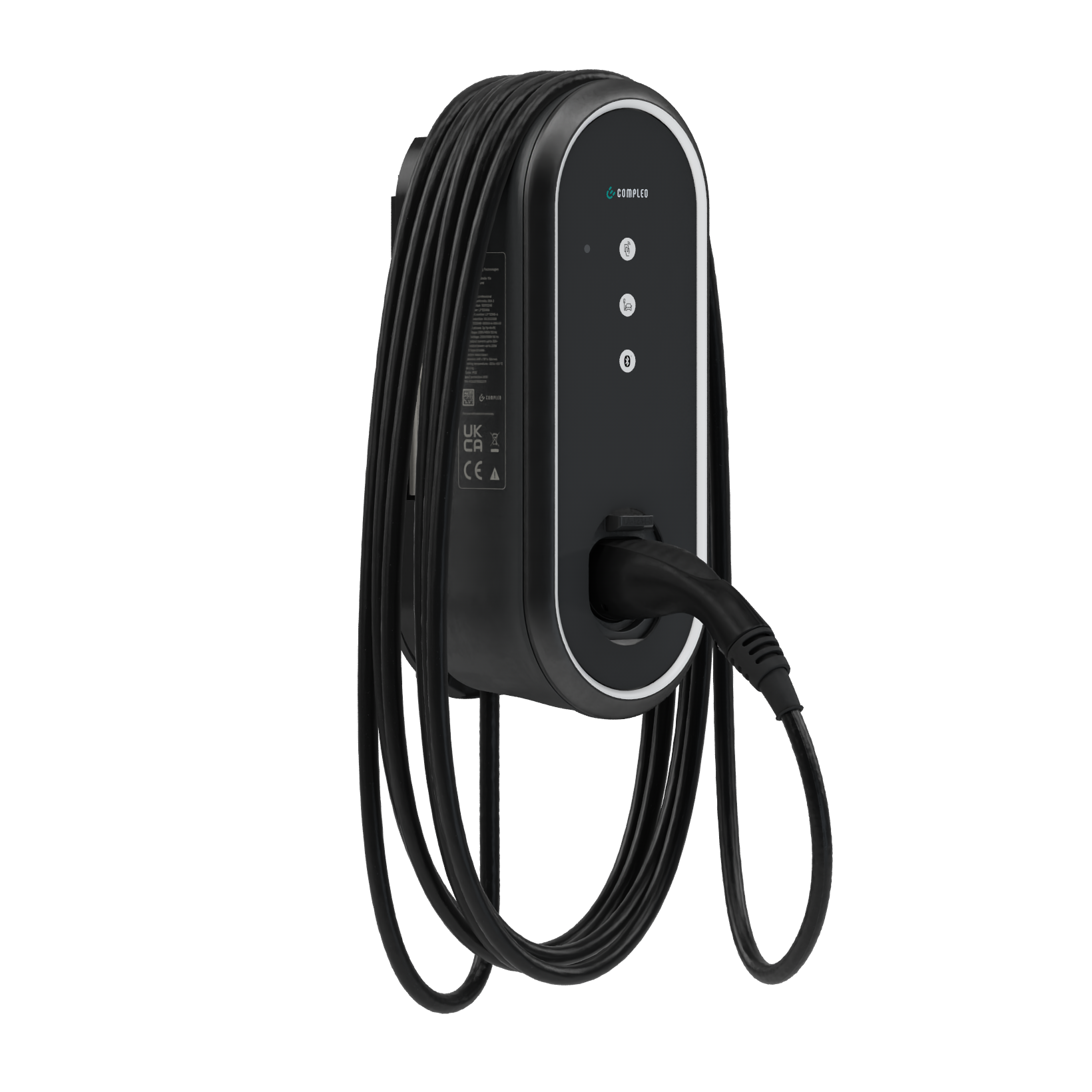 Compleo eBox professional 22 kW Wallbox – eichrechtskonforme Ladelösung mit Plug & Charge und 6,5 m Kabel für Elektroautos
