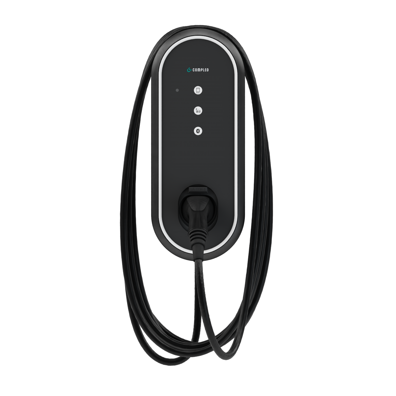 Compleo eBox smart 22 kW Wallbox, 6,5m Kabel für Elektroautos mit OCPP-Anbindung und Modbus-Schnittstelle für dynamisches Lastmanagement