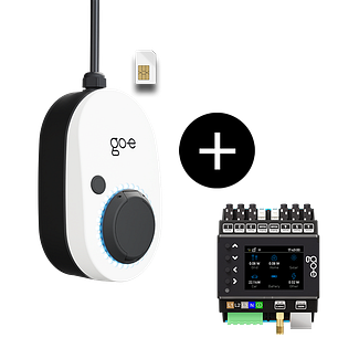 go-e Controller zur Steuerung von PV-Überschussladen und dynamischem Lastmanagement für go-e Wallboxen