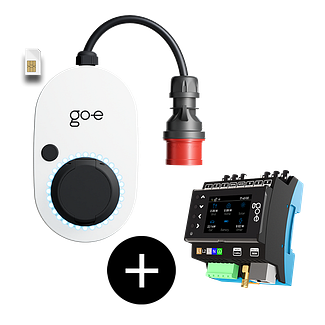 go-e Controller zur Steuerung von PV-Überschussladen und dynamischem Lastmanagement für go-e Wallboxen