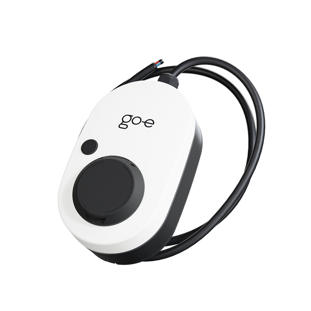 go-e Charger Gemini 2.0 11 kW Wallbox mit Mobilfunk, WLAN, App-Steuerung, OCPP und PV-Überschussladen