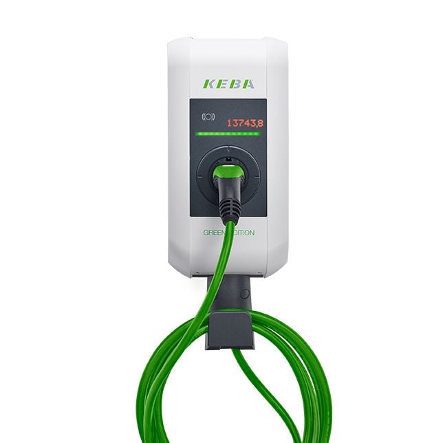 Keba KeContact P30 x-series 6m Kabel - Green Edition