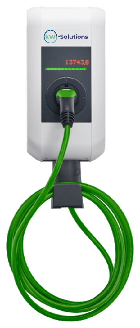 KEBA P30 x-series Green Edition 22 kW – conforme Eichrecht, cavo da 6 m